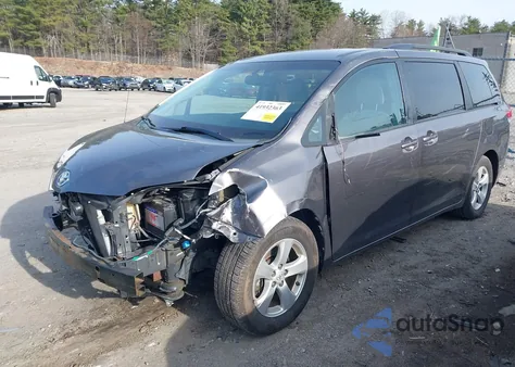 2014 Toyota Sienna Le V6 8 Passenger из США, поврежденный, VIN 5TDKK3DCXES418790